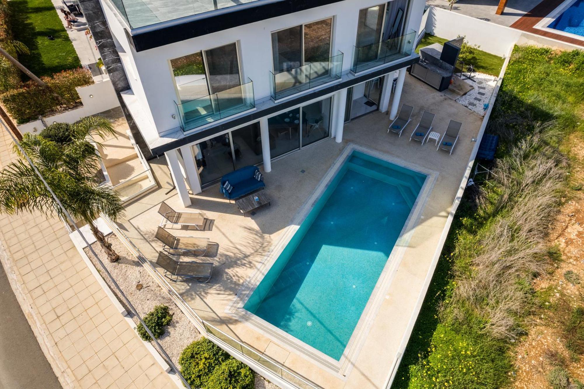 Seaside Luxury Villa Paralimni Luaran gambar
