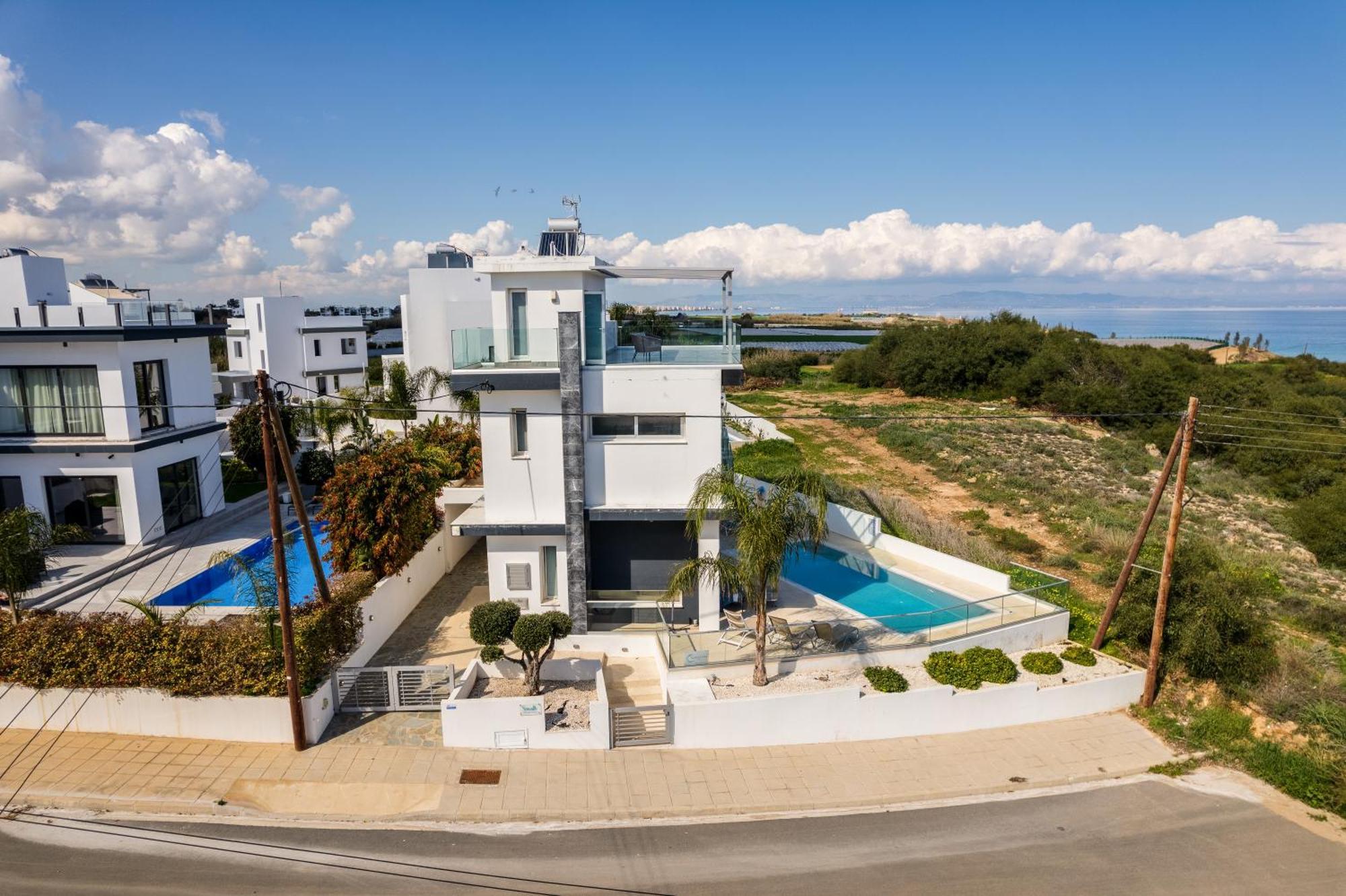Seaside Luxury Villa Paralimni Luaran gambar