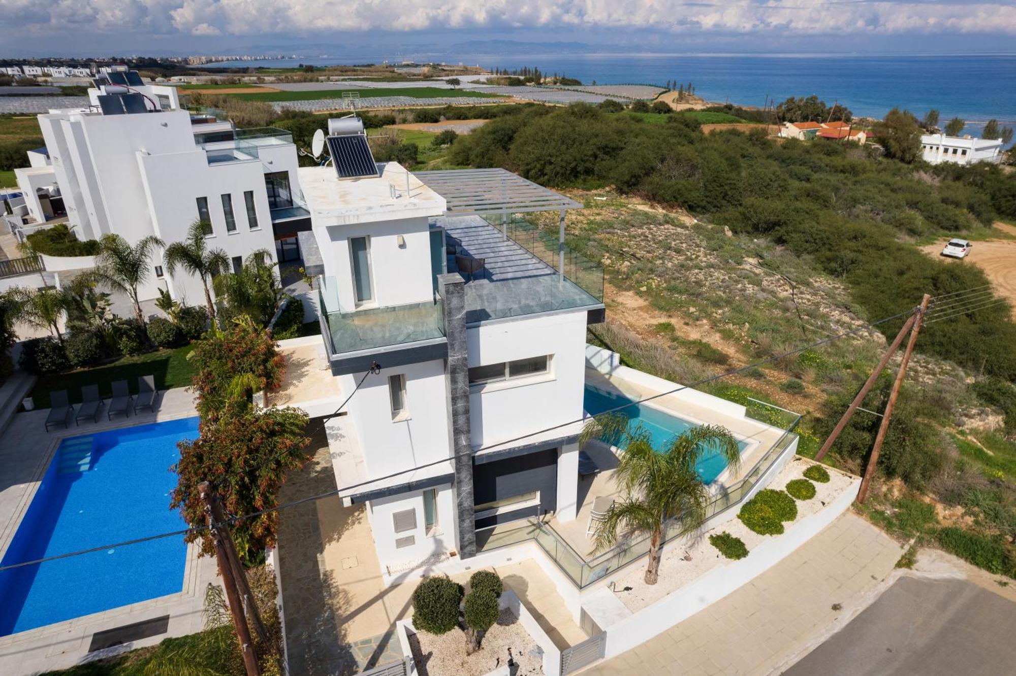 Seaside Luxury Villa Paralimni Luaran gambar