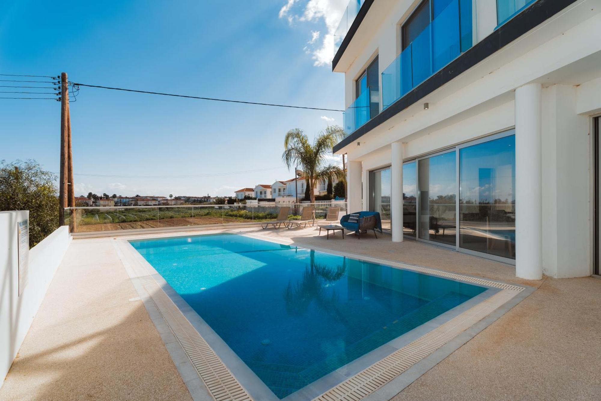 Seaside Luxury Villa Paralimni Luaran gambar